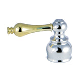 KBH604ALH Hot Metal Lever Handle, Polished Chrome/Polished Brass