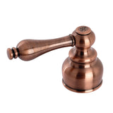 KBH606ALH Hot Metal Lever Handle, Antique Copper