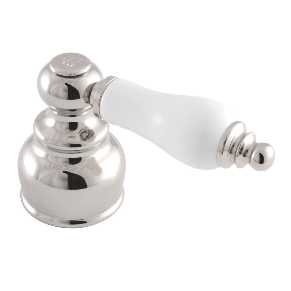 KBH606PLPNC Cold Porcelain Lever Handle, Polished Nickel