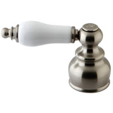 KBH608PLH Hot Porcelain Lever Handle, Brushed Nickel