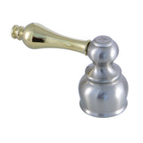 KBH609ALH Hot Metal Lever Handle, Brushed Nickel/Polished Brass