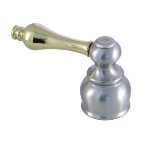 KBH609ALH Hot Metal Lever Handle, Brushed Nickel/Polished Brass