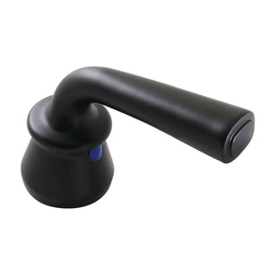 Restoration KBH620RXLC Cold Zinc Alloy Lever Handle, Matte Black