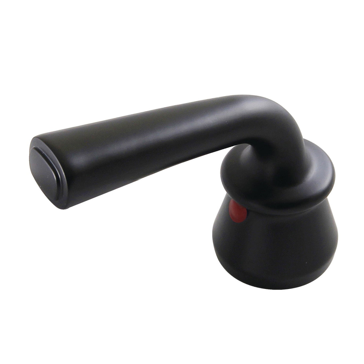 Restoration KBH620RXLH Hot Zinc Alloy Lever Handle, Matte Black