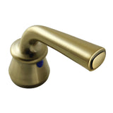Restoration KBH623RXLABC Cold Zinc Alloy Lever Handle, Antique Brass