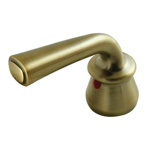 Restoration KBH623RXLABH Hot Zinc Alloy Lever Handle, Antique Brass