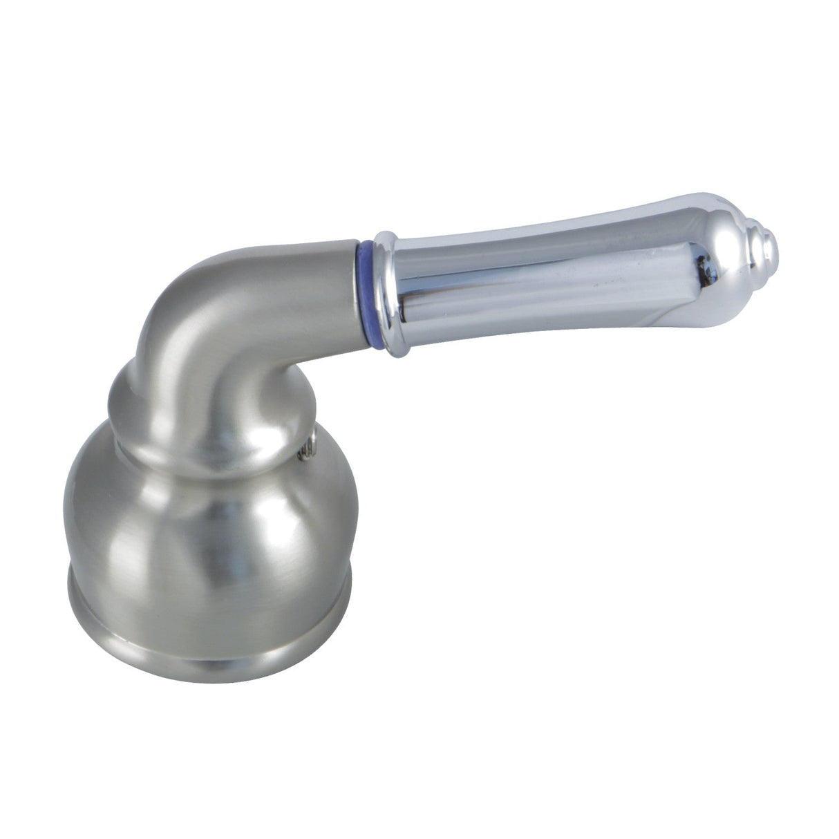KBH627C Cold Metal Lever Handle, Brushed Nickel/Polished Chrome