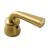 Restoration KBH627RXLSBC Cold Zinc Alloy Lever Handle, Brushed Brass
