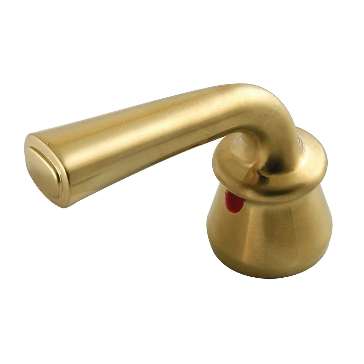 Restoration KBH627RXLSBH Hot Zinc Alloy Lever Handle, Brushed Brass