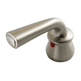 Restoration KBH628RXLH Hot Zinc Alloy Lever Handle, Brushed Nickel