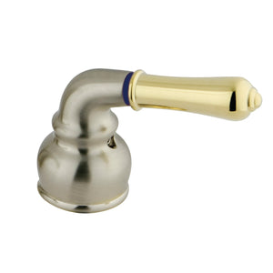 KBH629C Cold Metal Lever Handle, Brushed Nickel/Polished Brass