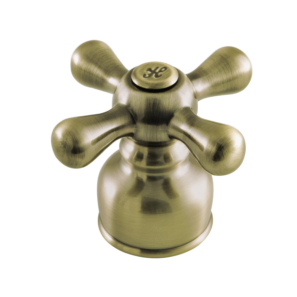 KBH723AXABH Hot Metal Cross Handle, Antique Brass