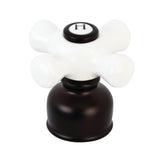 KBH725PXH Hot Porcelain Cross Handle, Oil Rubbed Bronze