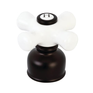 KBH725PXH Hot Porcelain Cross Handle, Oil Rubbed Bronze