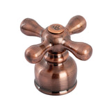 KBH726AXC Cold Metal Cross Handle, Antique Copper