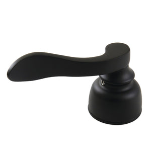 KBH8620NFLH Hot Metal Lever Handle, Matte Black