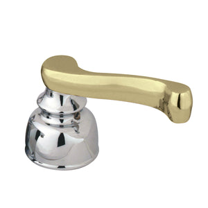 KBH8624C Cold Metal Lever Handle, Polished Chrome/Polished Brass