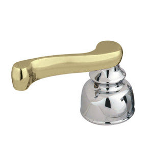 KBH8624H Hot Metal Lever Handle, Polished Chrome/Polished Brass