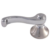 KBH8637FL Metal Lever Handle, Brushed Nickel/Polished Chrome