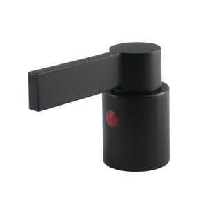 NuvoFusion KBH8660NDLH Hot Metal Lever Handle, Matte Black