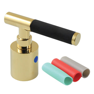 Kaiser KBH8662CKLC Cold Metal Lever Handle, Polished Brass