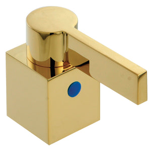KBH8662NQLC Cold Metal Lever Handle, Polished Brass