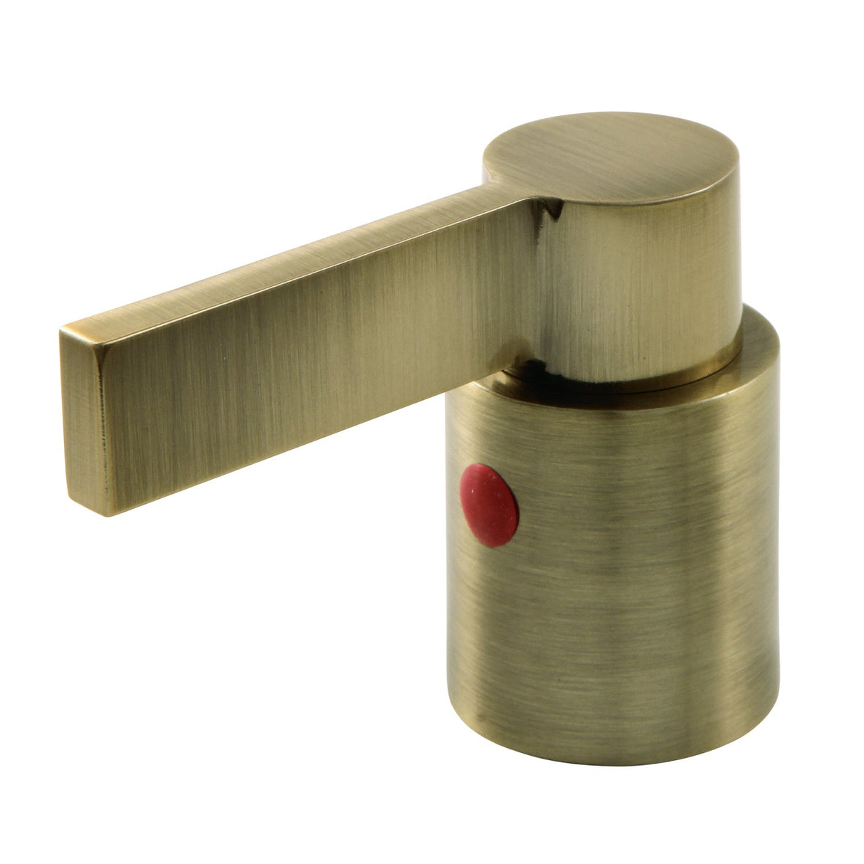 NuvoFusion KBH8663NDLH Hot Metal Lever Handle, Antique Brass