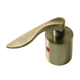 Serena KBH8663SVLH Hot Metal Lever Handle, Antique Brass