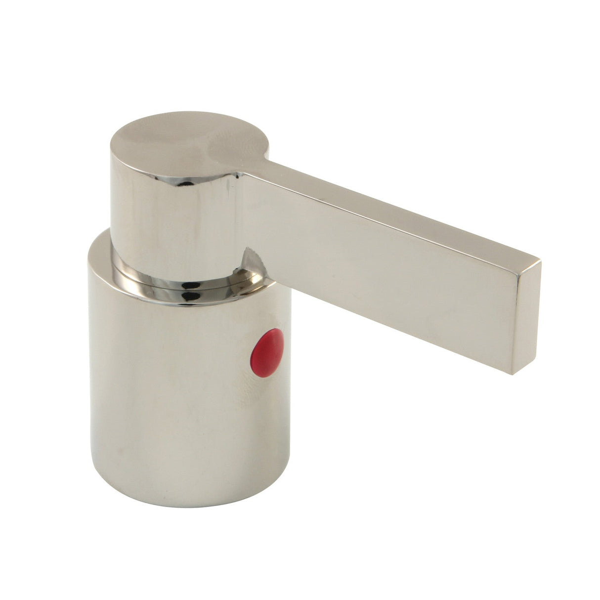 NuvoFusion KBH8666NDLH Hot Metal Lever Handle, Polished Nickel