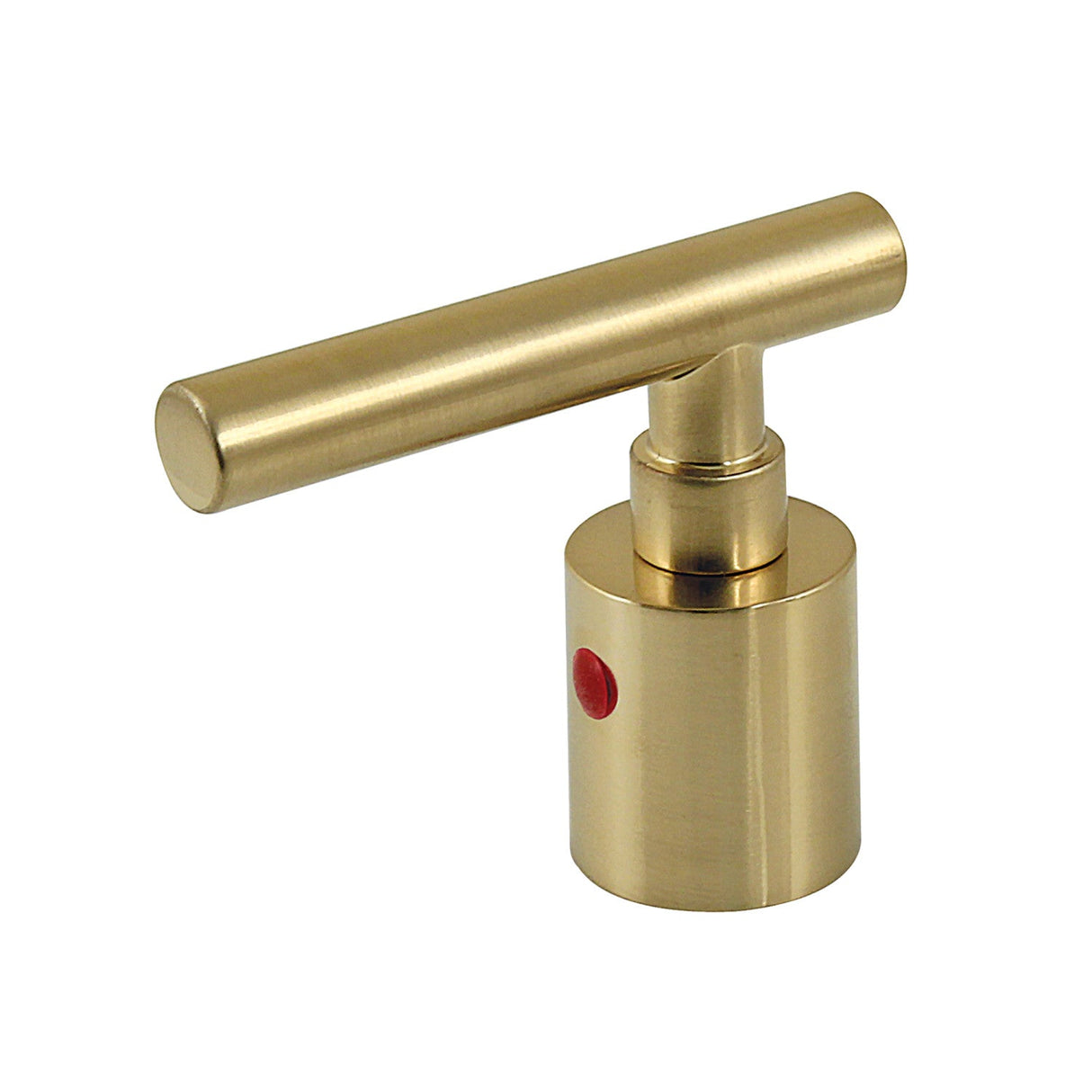 Manhattan KBH8667CMLH Hot Metal Lever Handle, D Type, Brushed Brass