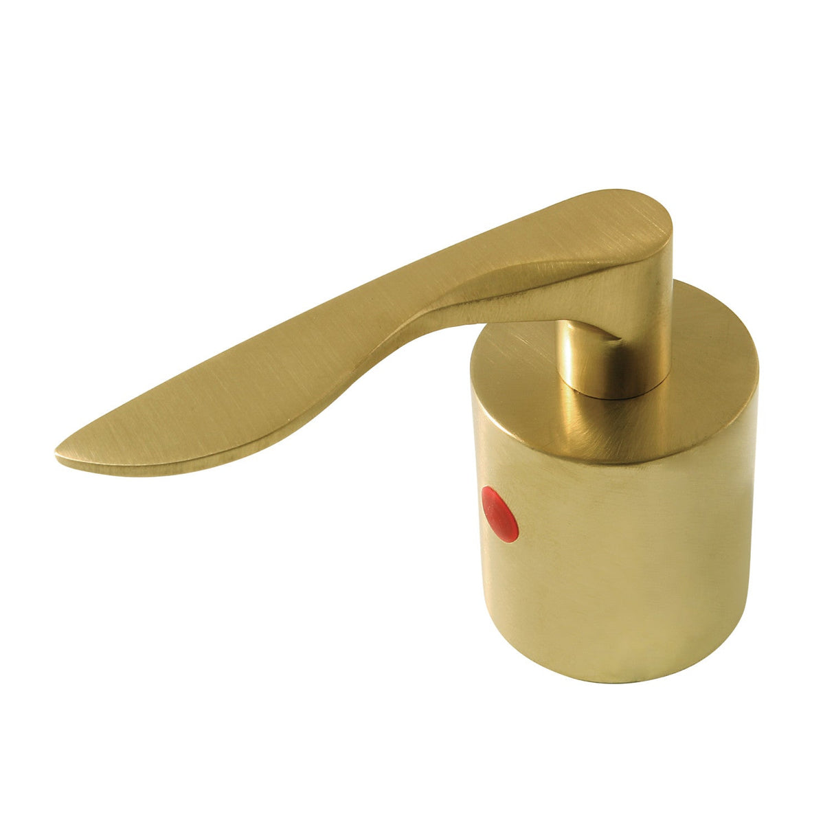 Serena KBH8667SVLH Hot Metal Lever Handle, Brushed Brass