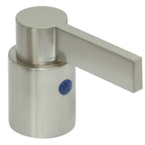 NuvoFusion KBH8668NDLC Cold Metal Lever Handle, Brushed Nickel