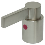 NuvoFusion KBH8668NDLH Hot Metal Lever Handle, Brushed Nickel