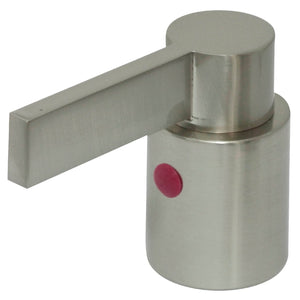 NuvoFusion KBH8668NDLH Hot Metal Lever Handle, Brushed Nickel