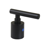 Manhattan KBH8960CMLC Cold Metal Lever Handle, D Type, Matte Black