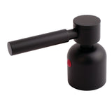 Concord KBH8960DLH Hot Metal Lever Handle, Matte Black
