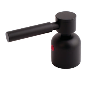 Concord KBH8960DLH Hot Metal Lever Handle, Matte Black