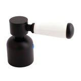 Paris KBH8960DPLC Cold Porcelain Lever Handle, Matte Black