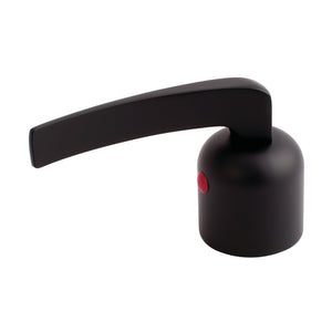 Centurion KBH8960EFLH Hot Metal Lever Handle, Matte Black