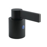 NuvoFusion KBH8960NDLC Cold Metal Lever Handle, D Type, Matte Black