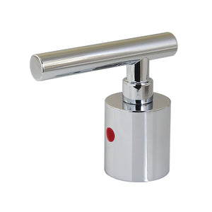 Manhattan KBH8961CMLH Hot Metal Lever Handle, D Type, Polished Chrome