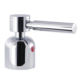 Concord KBH8961DLH Hot Metal Lever Handle, Polished Chrome