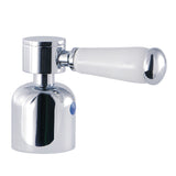Paris KBH8961DPLC Cold Porcelain Lever Handle, Polished Chrome
