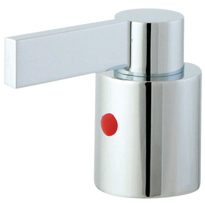 NuvoFusion KBH8961NDLH Hot Metal Lever Handle, D Type, Polished Chrome