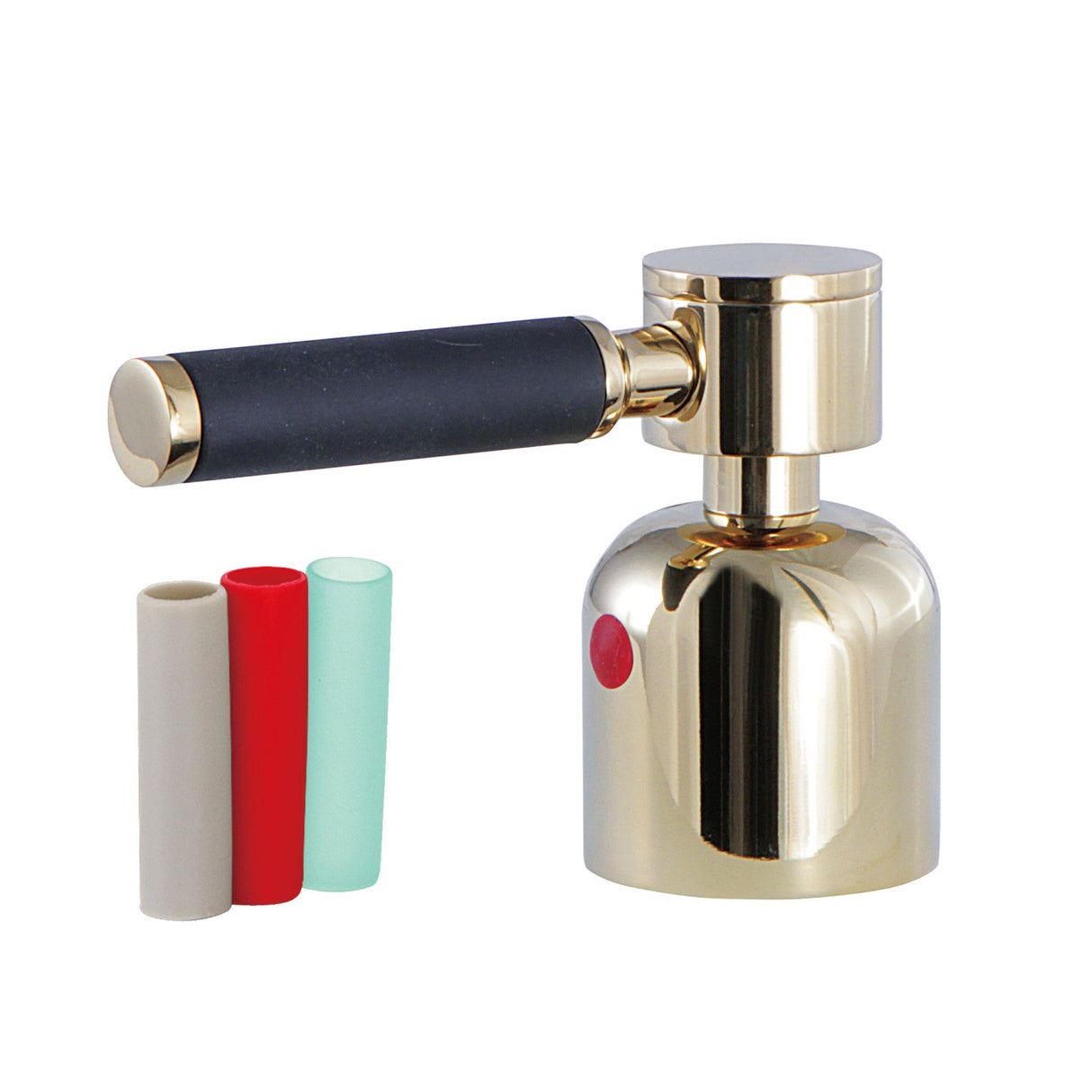Kaiser KBH8962DKLH Hot Metal Lever Handle, Polished Brass