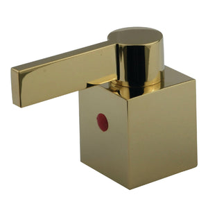 KBH8962NQLH Hot Metal Lever Handle, Polished Brass