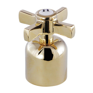 Millennium KBH8962ZXH Hot Metal Cross Handle, Polished Brass