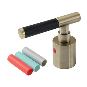 Kaiser KBH8963CKLH Hot Metal Lever Handle, Antique Brass