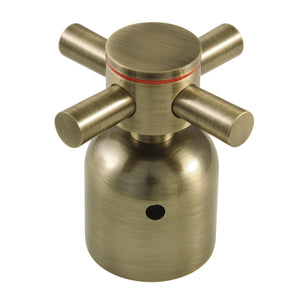Concord KBH8963DXH Hot Metal Cross Handle, Antique Brass