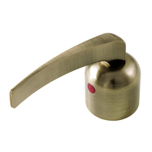Centurion KBH8963EFLH Hot Metal Lever Handle, Antique Brass